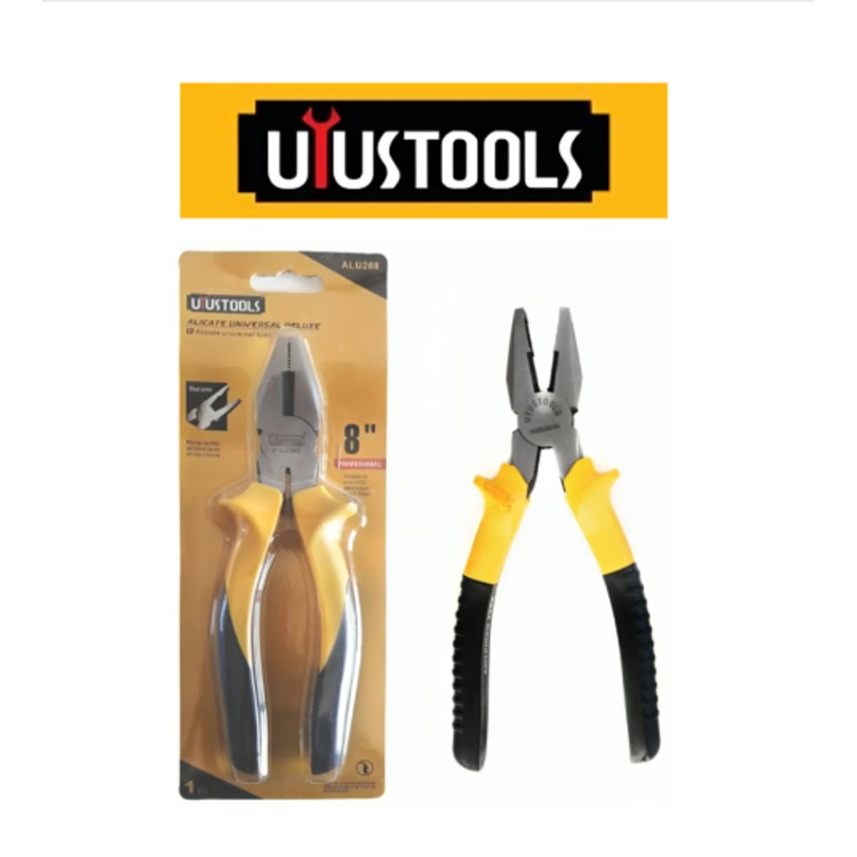 ALICATE UNIVERSAL 8 UYUSTOOLS ALU208, marca UYUSTOOL - Foto Principal