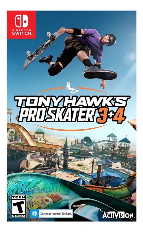 NINTENDO Tony Hawks Pro Skater 3+4 Switch - SniperCL