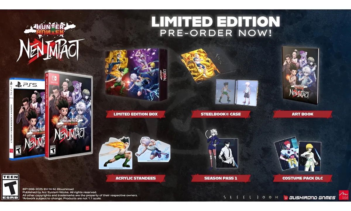 SONY Hunter X Hunter Nen Impact - Limited Edition - Playstation 5