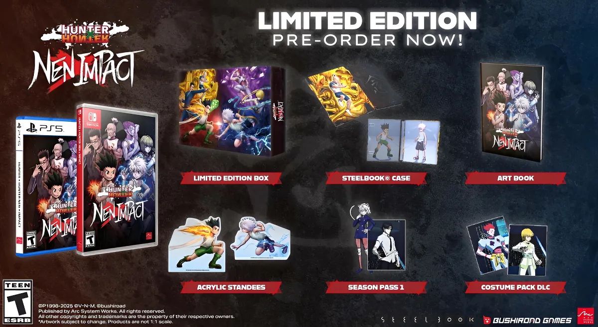 NINTENDO Hunter X Hunter Nen Impact Edición Limitada Switch