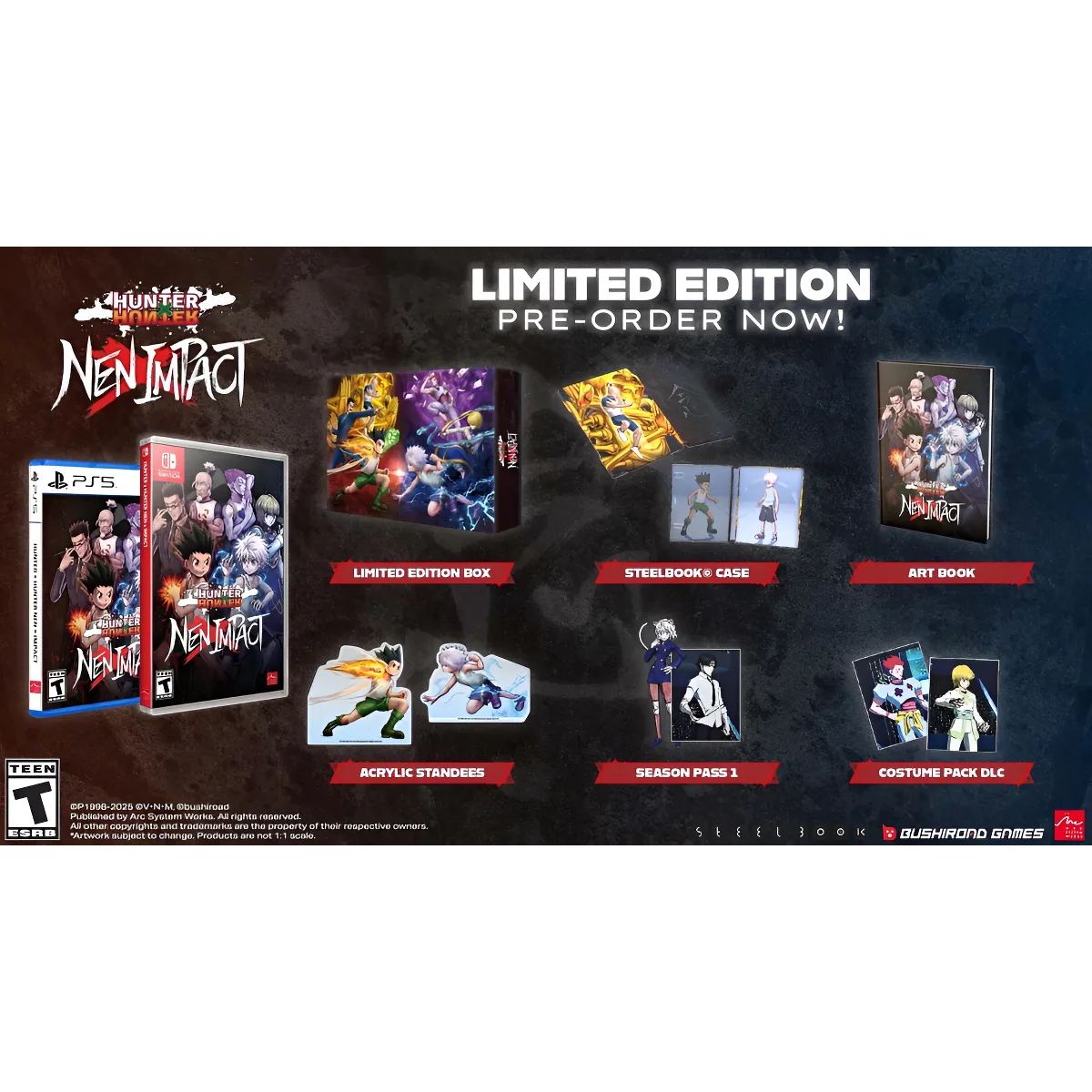 NINTENDO - Hunter X Hunter Nen Impact Edición Limitada Switch