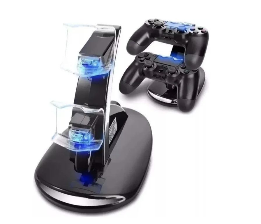ATLAS Cargador Doble Base Control Ps4