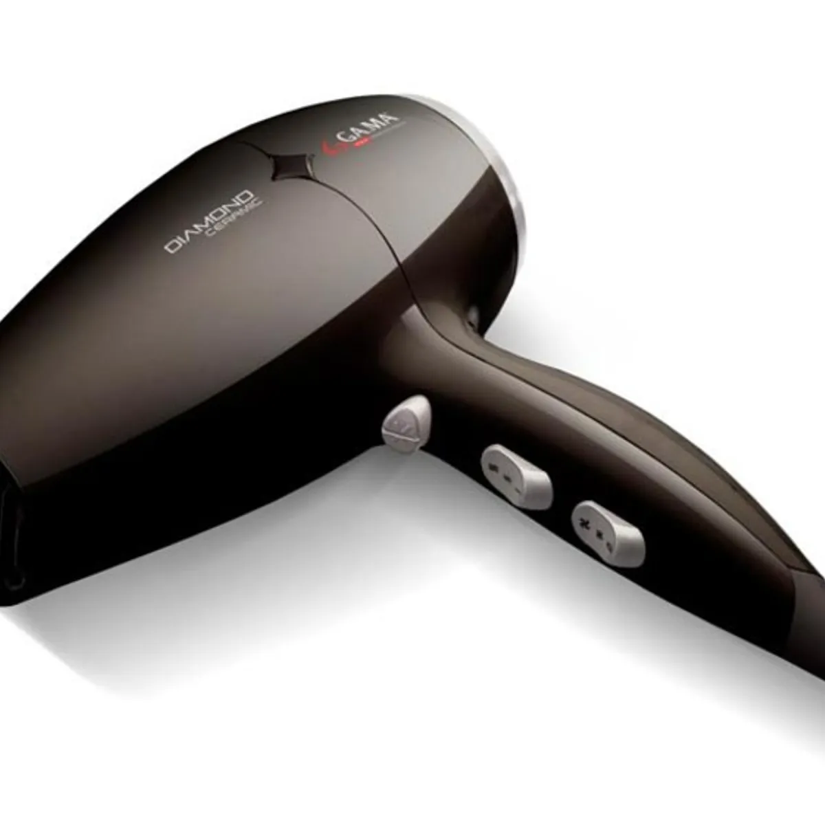 GAMA - SECADOR DE CABELLO DIAMOND CERAMIC STD 220 GAMA NEGRO