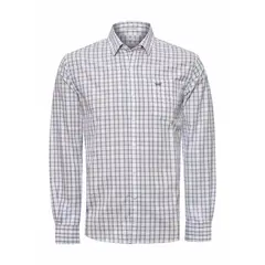 ROCKFORD - Camisa Algodón Orgánico Hombre Lighter Azul