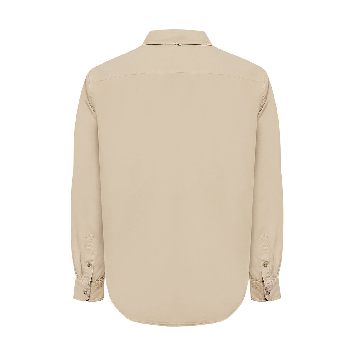 ROCKFORD - Camisa Algodón Orgánico Hombre Galiton Café ROCKFORD