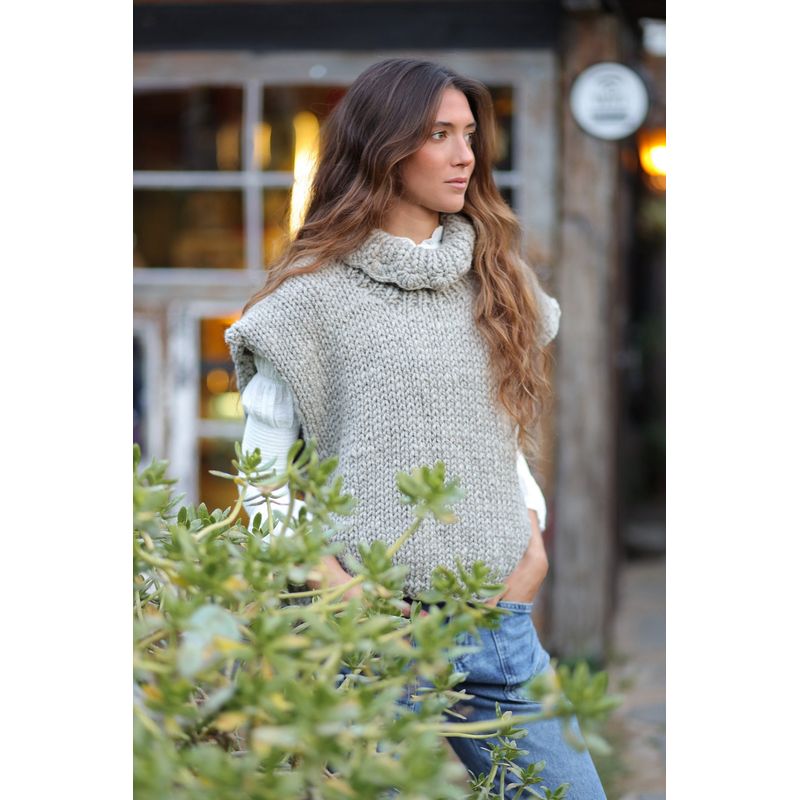 CALEDONIA LABEL - SWEATER CANELA - GRIS