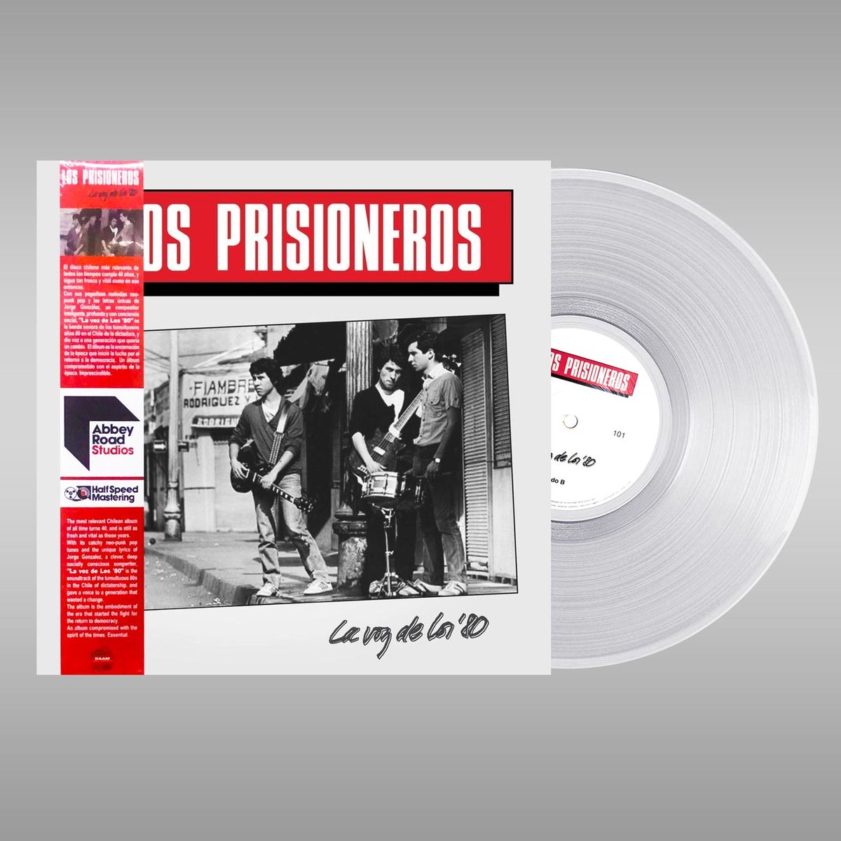 GENERICO - Vinilo Los Prisioneros La Voz De Los 80 Half Speed Mastering