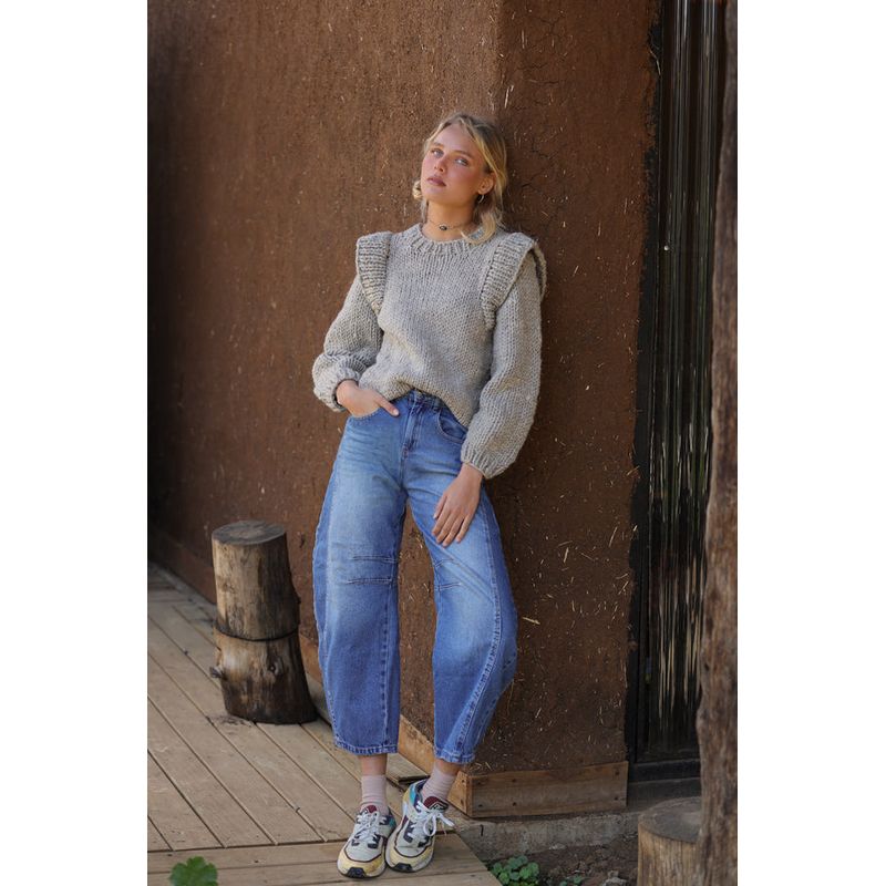 CALEDONIA LABEL - SWEATER OLMECA - GRIS