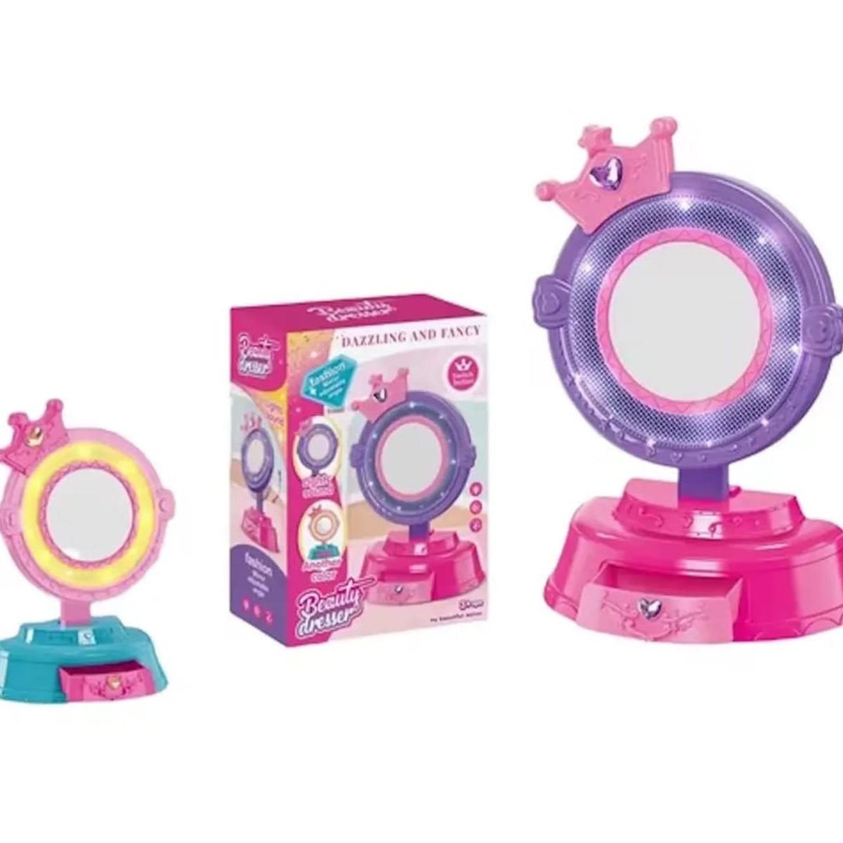 GENERICO - Espejo Con Luz Sonido Para Niña