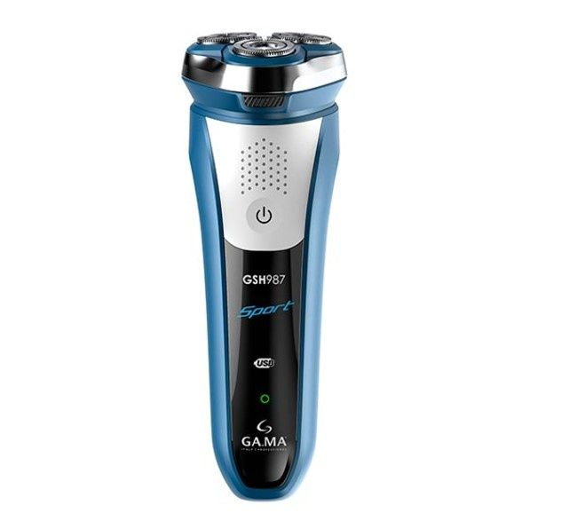 AFEITADORA USB GSH987 SPORT AZUL