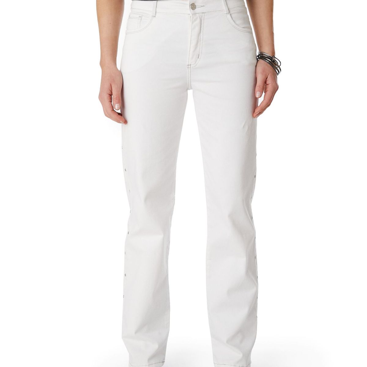 EFESIS - Pantalón Straight Tiro Medio Mujer Efesis