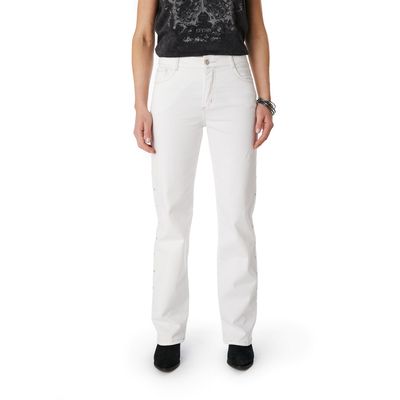 Imagen 2 del producto Pantalón Straight Tiro Medio Mujer