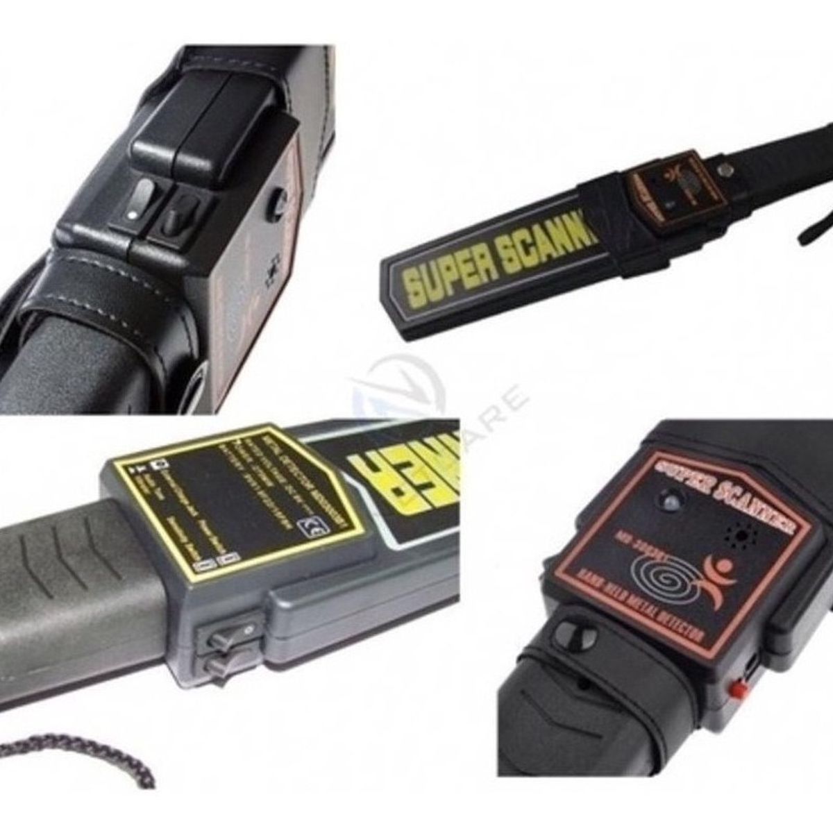 GENERICO - Detector De Metales De Mano Super Scanner 41 Cm