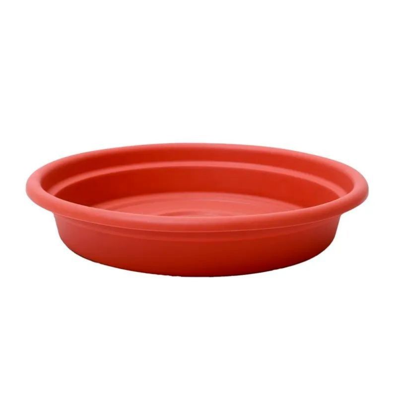 REYPLAST - PACK X4 PLATO DE MACETA REDONDO DURA KOTTA 35CM  TERRACOTA  REYPLAST