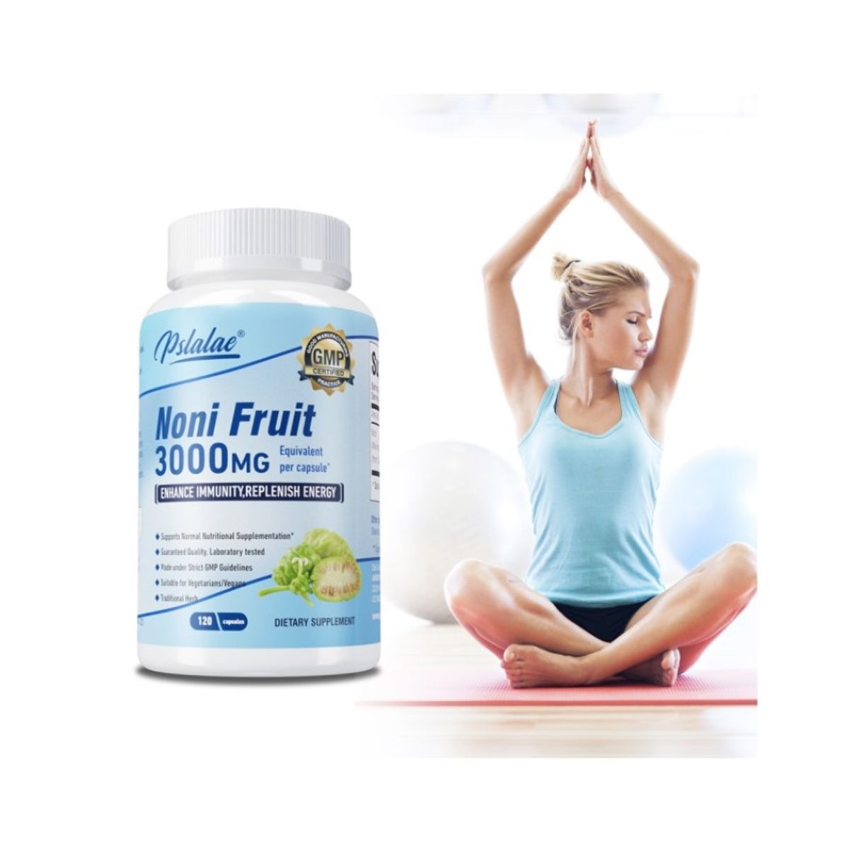 GENERICO - Noni Fruit 3000 Super Concentrado De Noni 3000mg 120 Caps