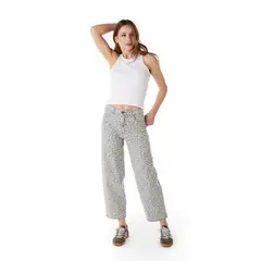 EFESIS - POLERA LAM TANK FIT GRAVILLADA BLANCO - Blanco