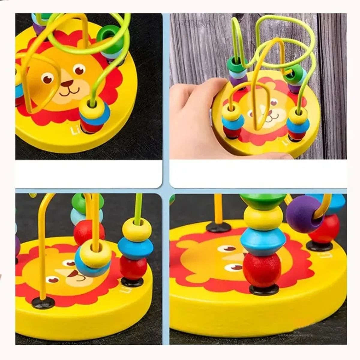 GENERICO - Juguetes Aprendizaje De Madera Didáctico Para Niños Bebés