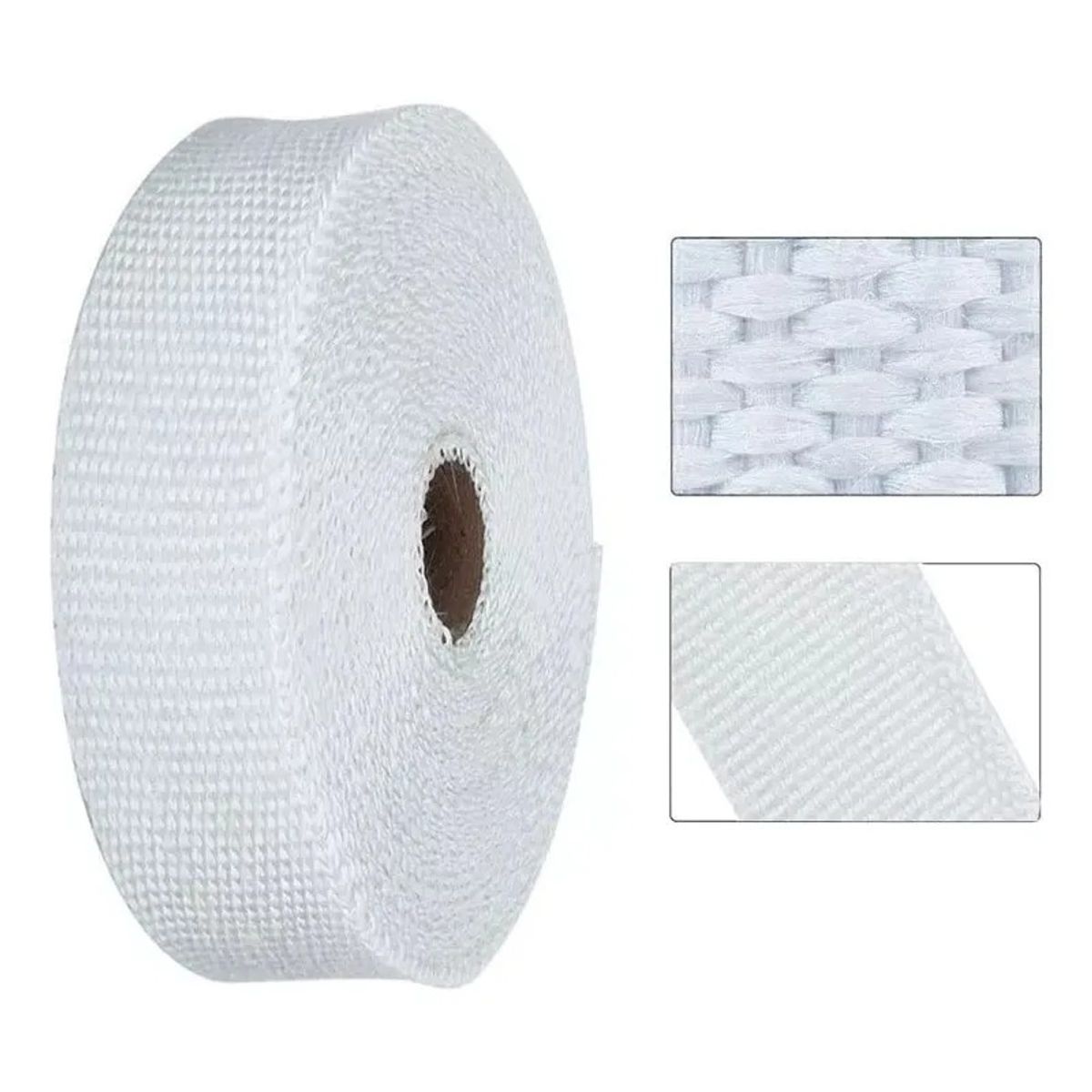 GENERICO - Cinta Térmica Fibra Vidrio Aislante Escape Anti Quemadura