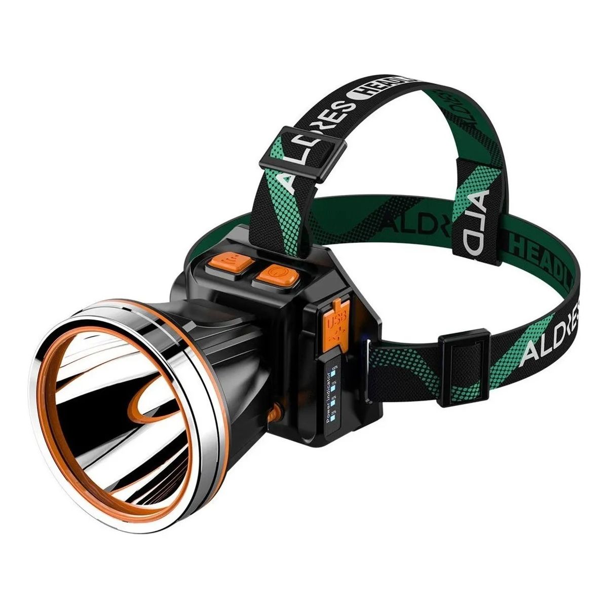 GENERICO - Lámpara Tipo Minero Recargable Y Potente De Cacería