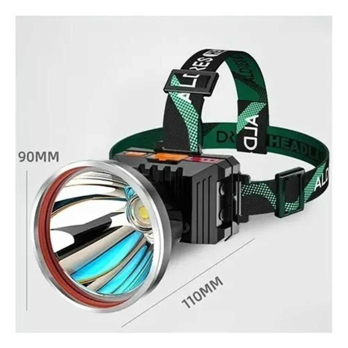 GENERICO - Lámpara Tipo Minero Recargable Y Potente De Cacería