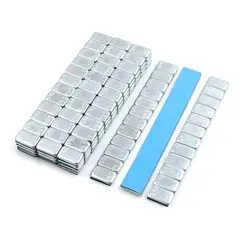 GENERICO - 100 Pcs Contrapeso Plomo Adhesivo / Barras Adhesivas 5/10grs