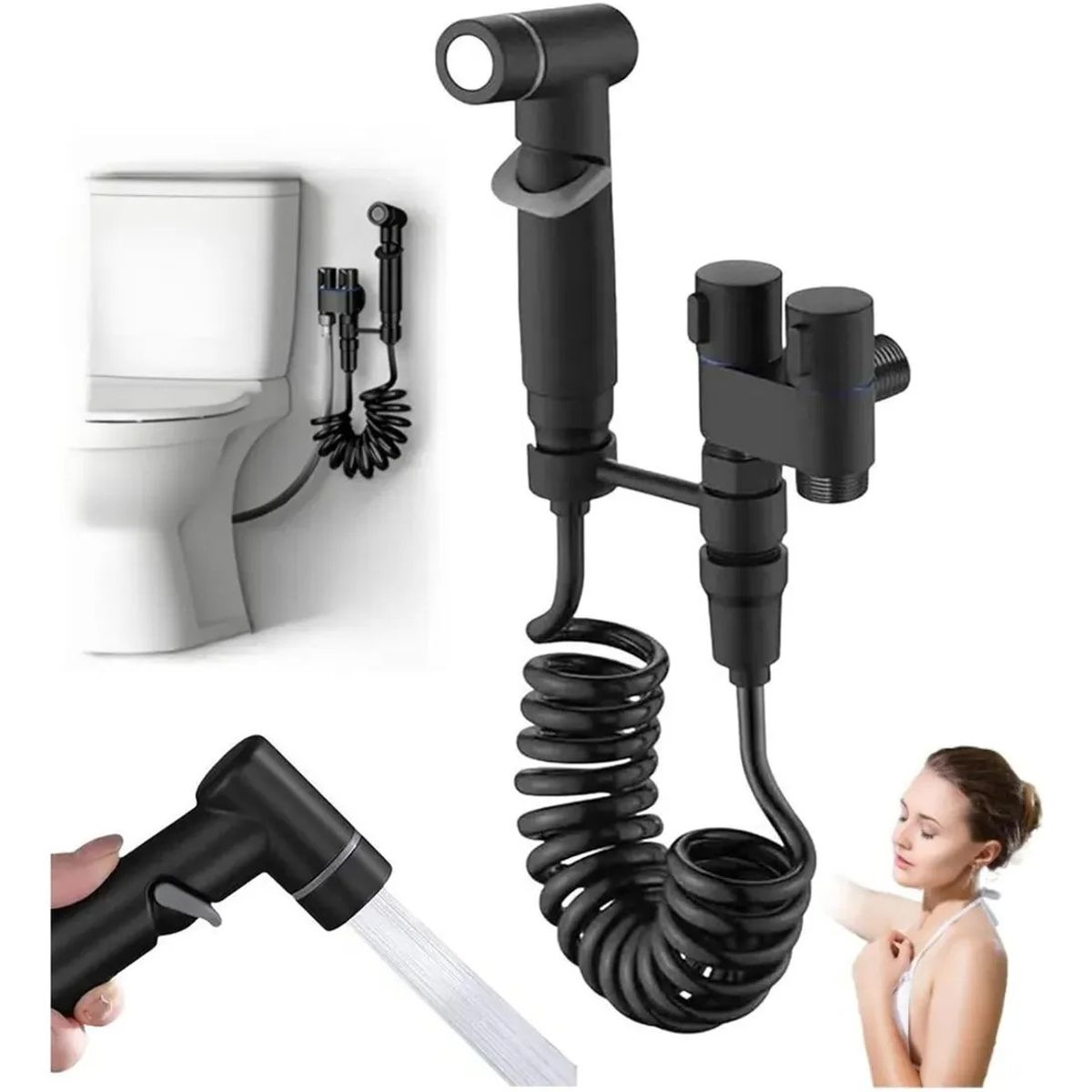 GENERICO - Ducha Bidet Arabe Acero Inoxidable Baño Wc Inodoro Durable