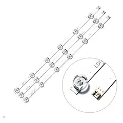 GENERICO - Kit Tiras Led Para Lg 32 32lf550b 32lf620b 32lf585b 32lf595b