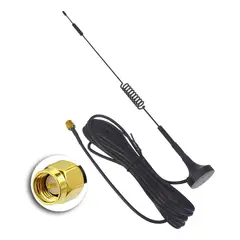 GENERICO - Antena Wifi 12dbi 3g 4g Aerea Sma Macho Rg174 700-2700mhz 5m