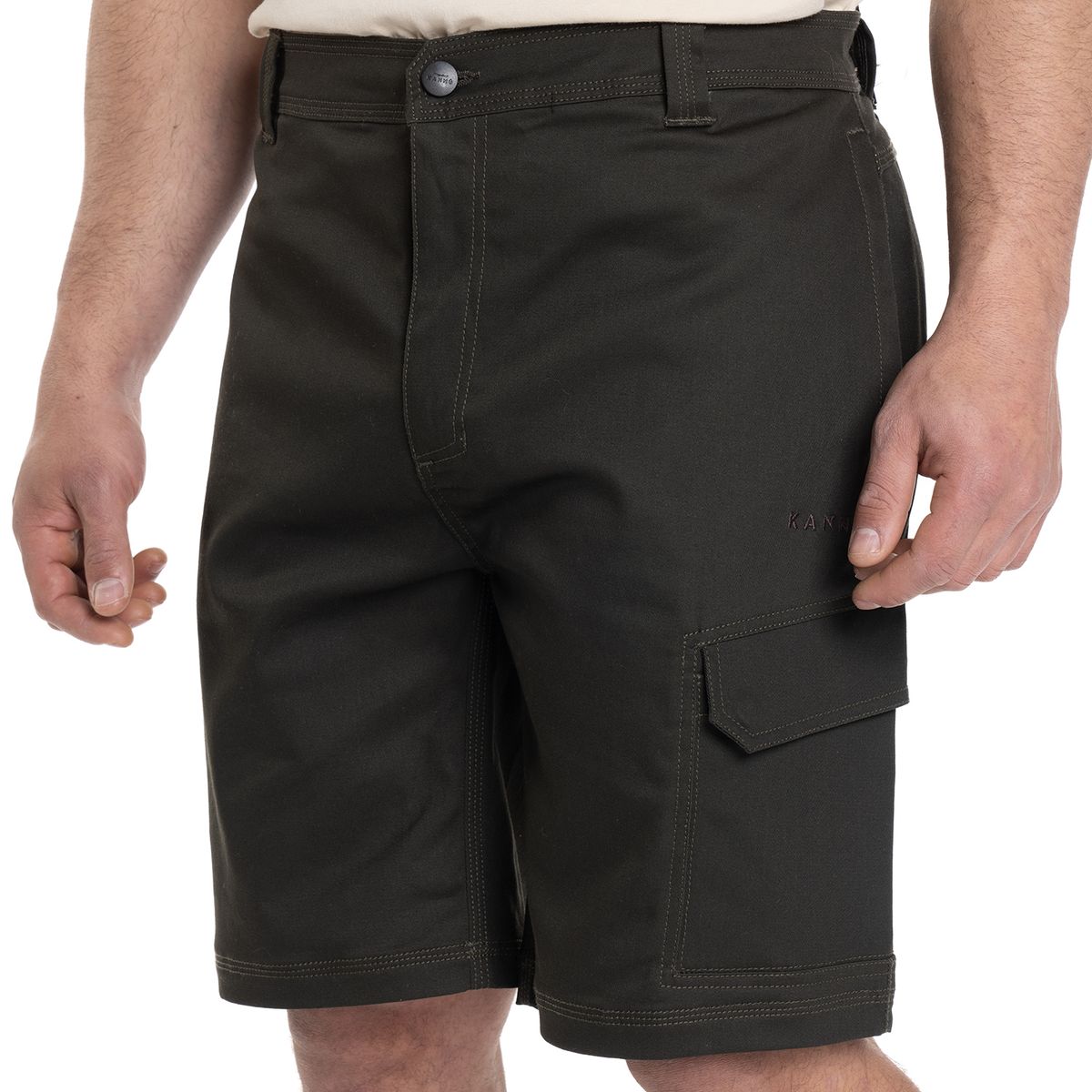 KANNU - BERMUDA HOMBRE CARGO OUTDOOR EL CARBÓN