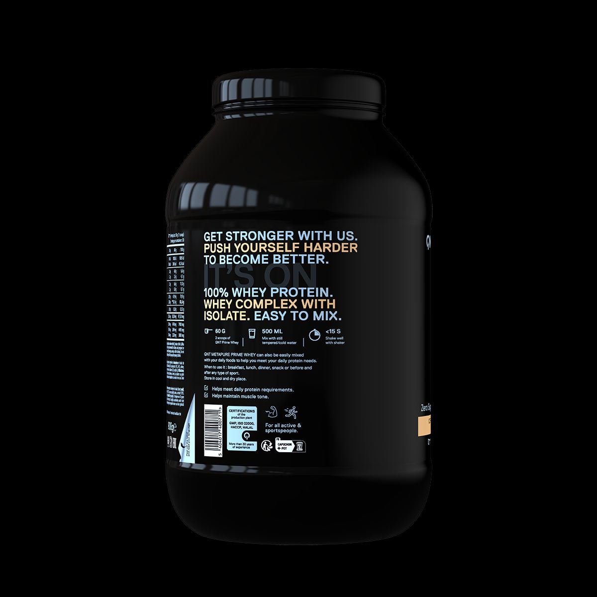 QNT - Proteína Metapure Prime Whey 908gr Cookies & Cream QNT