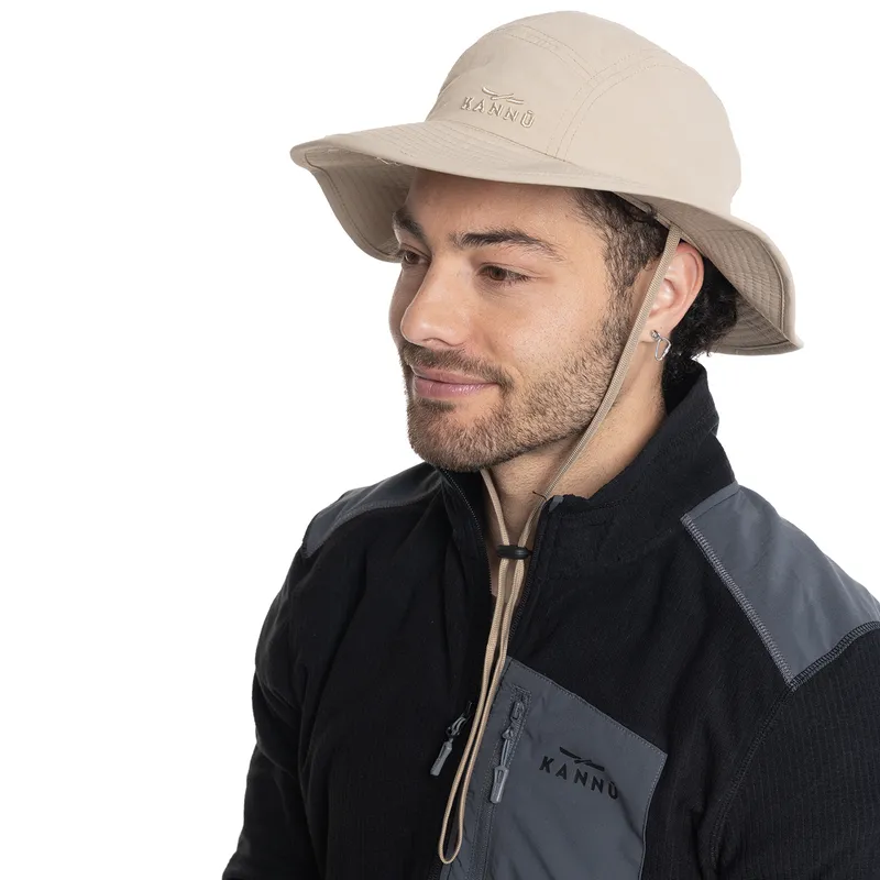 KANNU - SOMBRERO UNISEX SENDERISMO SUN - Gris Oscuro