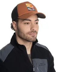 KANNU - JOCKEY UNISEX CON PARCHE DISEÑO - Celeste