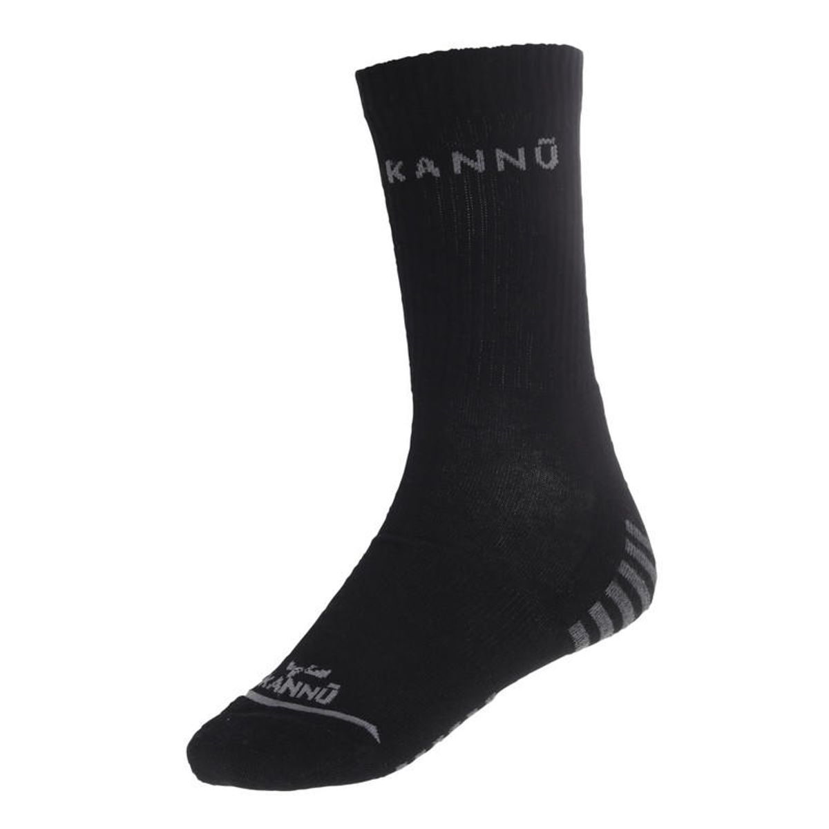 KANNU - CALCETINES LARGO TRI - Negro