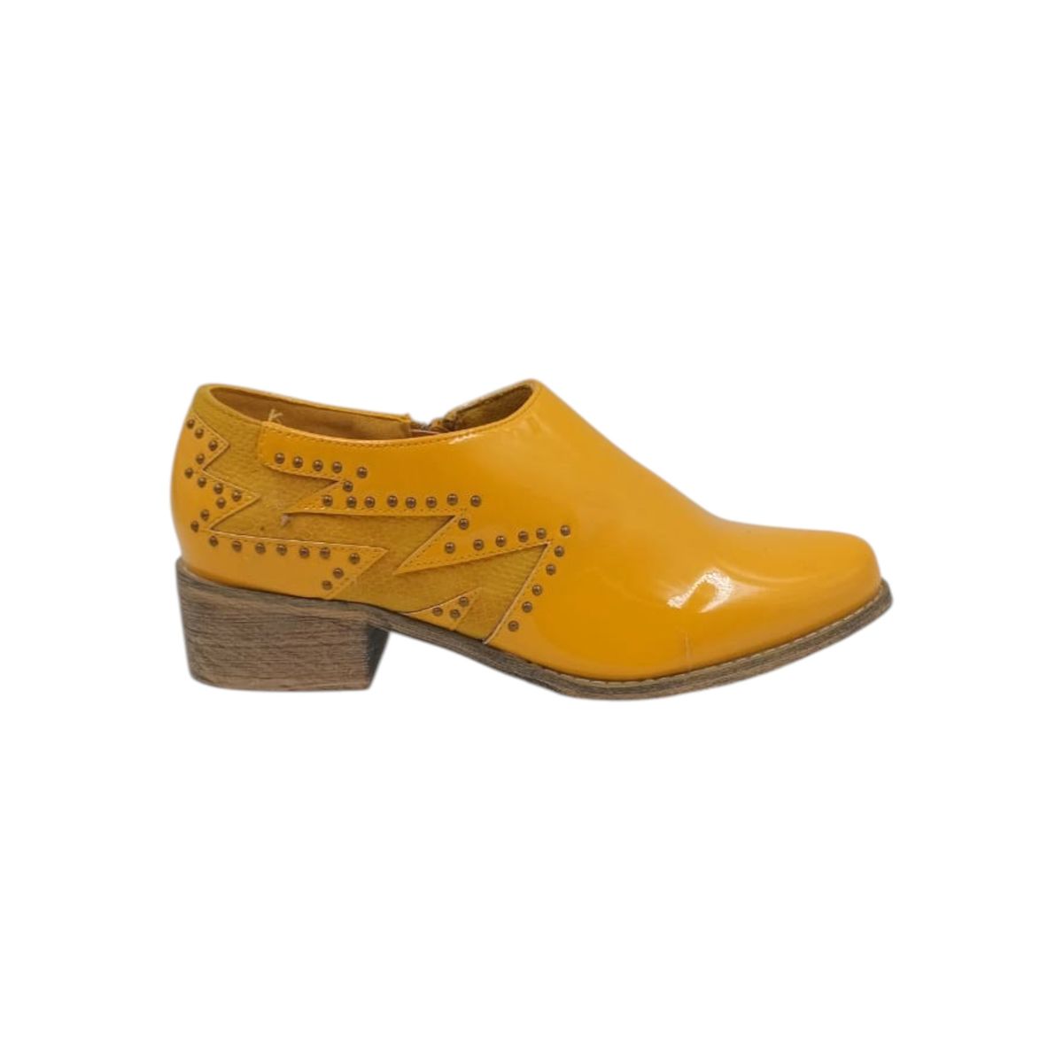 HERIEL - Zapato Amarillo Charol Mujer