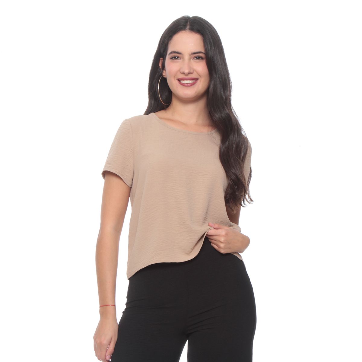 WADOS - BLUSA MANGA CORTA ESCOTE REDONDO