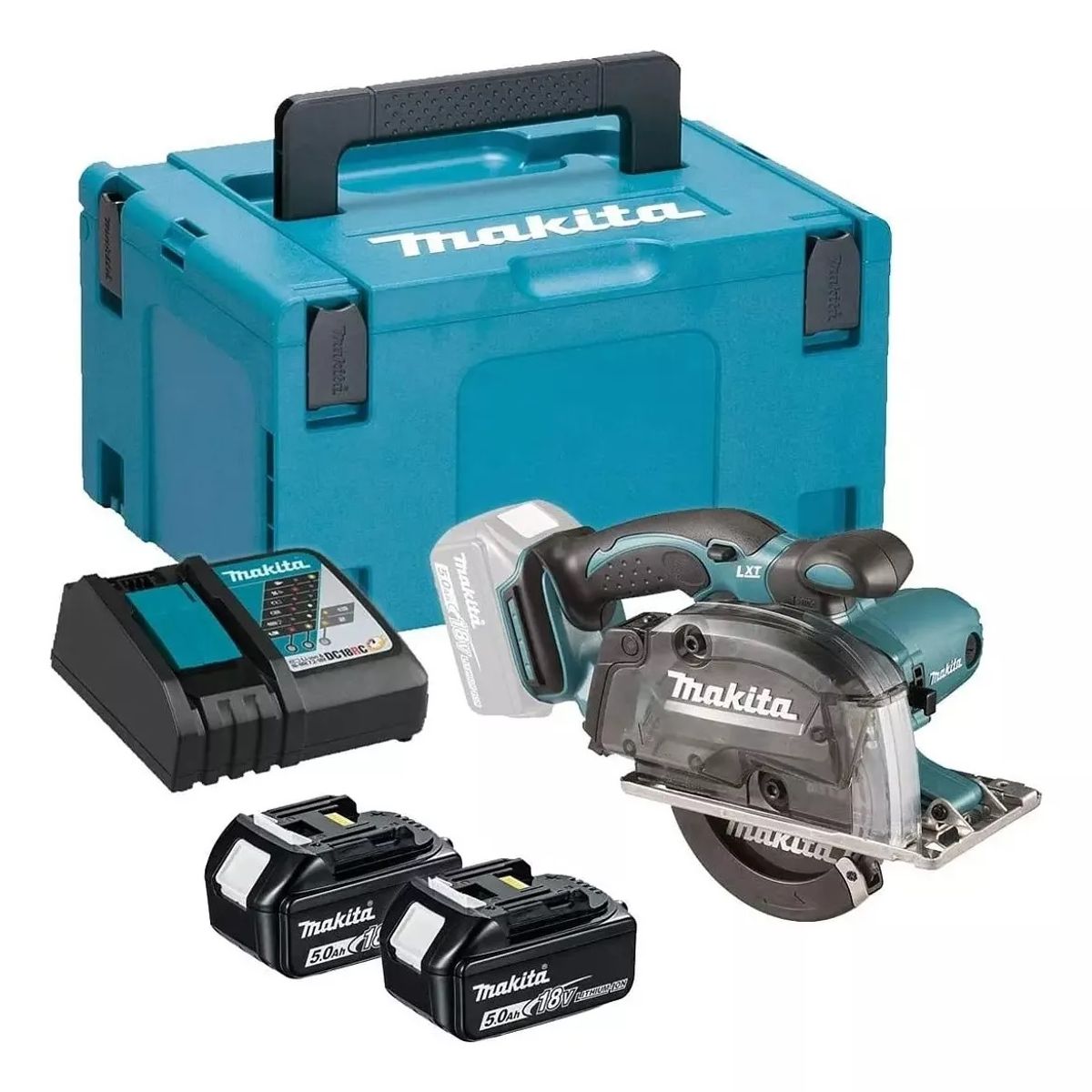 MAKITA - Sierra Metal 18v Inalámbrica 136mm 5-38 Makita DCS552RTJ