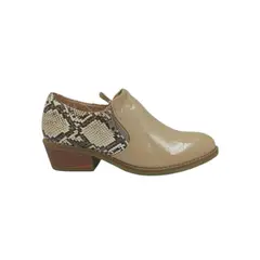 HERIEL - Zapato Bajo Beige Print