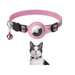 ATLAS - Collar Con Funda Correa Para Airtag Rosado