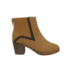 HERIEL - Botín Beige Taco Mujer