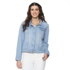 WADOS - CHAQUETA MANGA LARGA LYOCELL ABOTONADO EN DELANTERO Y BOLSILLO