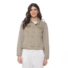 WADOS - CHAQUETA MANGA LARGA LYOCELL ABOTONADO EN DELANTERO Y BOLSILLO
