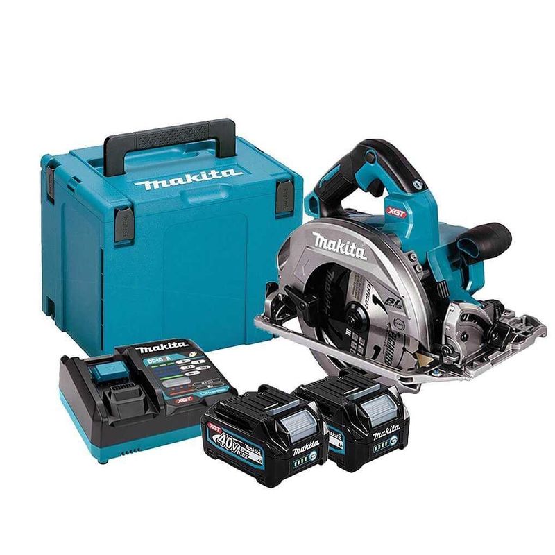 MAKITA - Sierra Circular Inalámbrica 40v XGT Makita HS004GM201