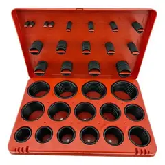 MAKAWA - Juego Orrines O-ring Universales 382 Pcs Milimetro