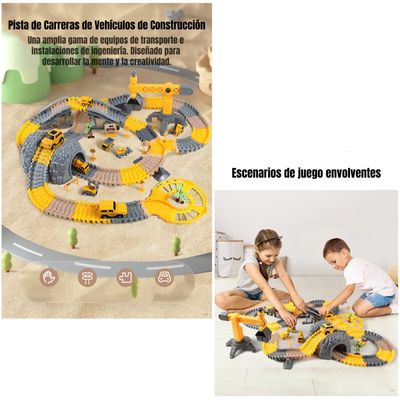 Imagen 2 del producto Juguete Autopista Eléctrica 249 Piezas TM208