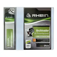 RHEIN - Flat para Archivador Oficio Pack 50 Unidades