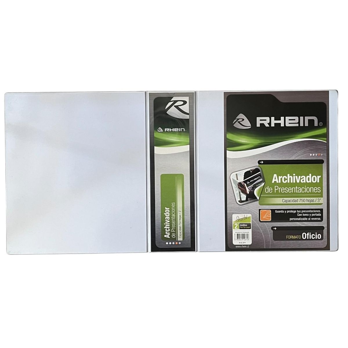 RHEIN - Flat para Archivador Rhein Oficio Pack 50 Unidades