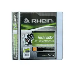 RHEIN - Flat para Archivador Carta Pack 50 Unidades