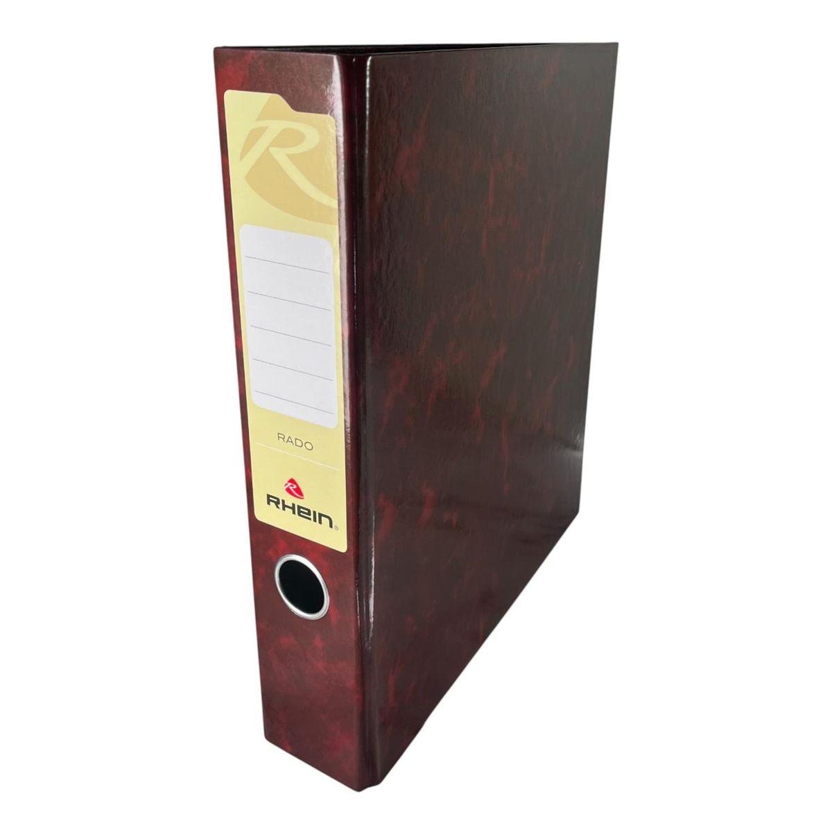 RHEIN - Flat para Archivador Rhein Carta Burdeo Pack 50 Unids