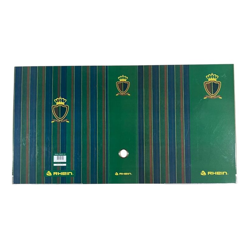 RHEIN - Flat para Archivador Tradicional Rhein Verde Pack 50 U