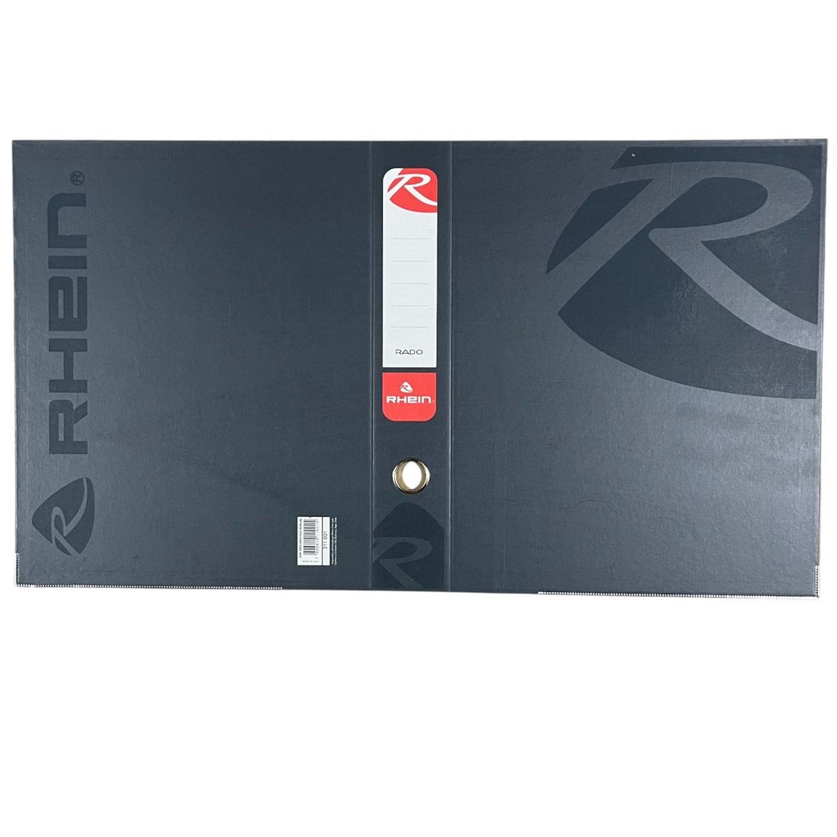 RHEIN - Flat para Archivador Rhein Rado Negro Pack 50 Unidades